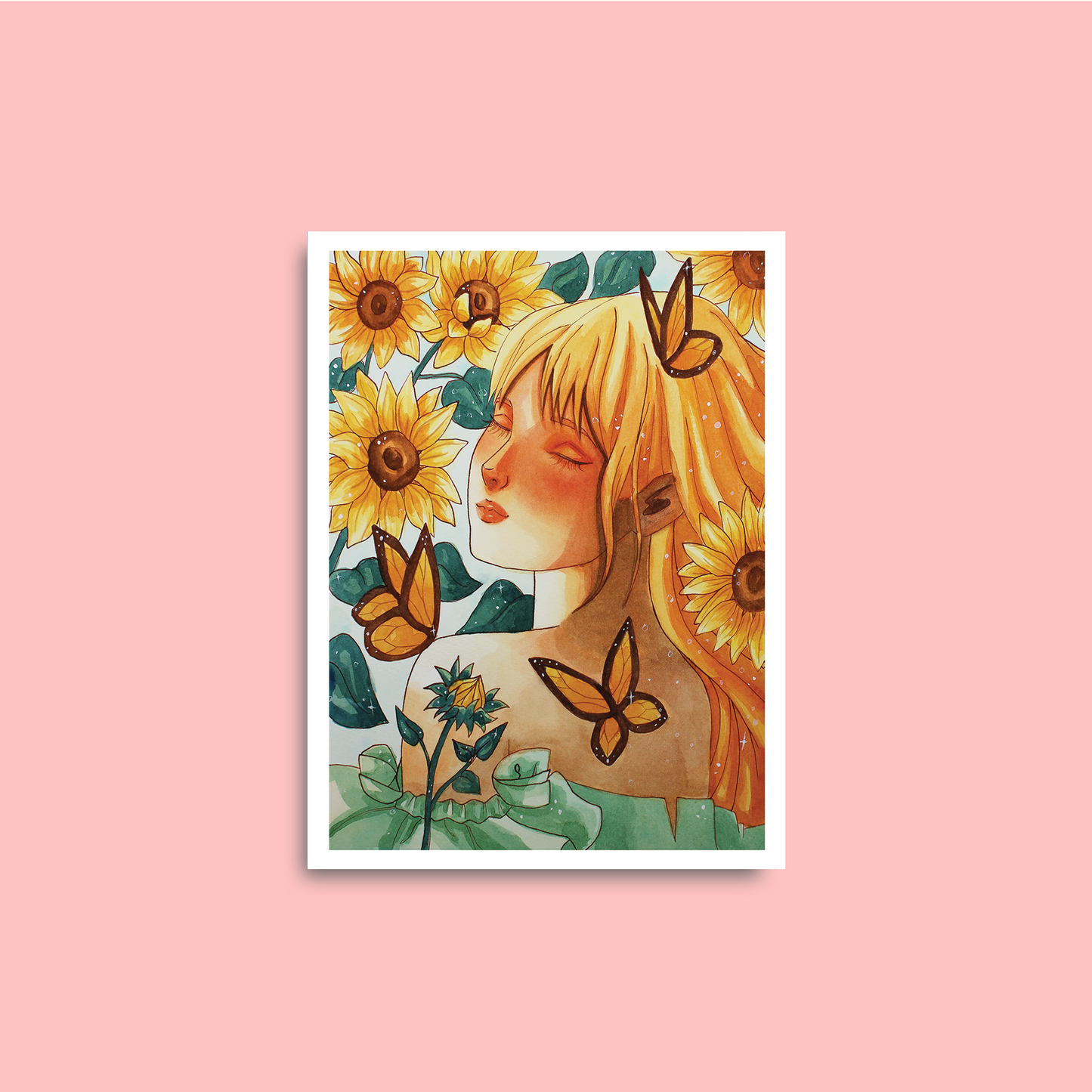 "Sunflower" Sticker
